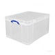 Afbeelding van Really Useful Box opbergdoos | polypropyleen | transparant | 84 liter (tweede kans)