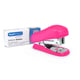 Rapesco 1412 Bug mini nietmachine | metaal | roze | tot 12 vel | incl. 1000 nietjes | RAP1412