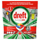 Dreft All-in-One Platinum Plus Vaatwastabletten | Lemon | 30 tabs | QC-DR-06285
