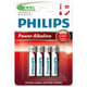 Afbeelding van Philips batterij Power Micro AAA | LR03 | 4 stuks