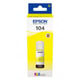 Afbeelding van Epson 104 inktfles geel (origineel)
