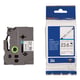 Afbeelding van Brother HSe-251 krimpkous tape zwart op wit 24mm x 1,5m (origineel)
