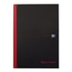 Oxford 400047607 Black ’n Red gebonden boek | A4 | geruit | 90gr. | 96 vel | OXF400047607