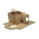 Jalema 2303800 archiefdoos | A4-Folio | karton | 10 stuks | JAL2303800