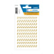 Afbeelding van Herma 4151 0-9 etiketten | 8 mm | goud/transparant | 64 etiketten