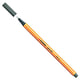 Stabilo fineliner point 88 | donkergrijs | 0,4mm | STA88-96