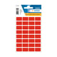 Herma 3642 multifunctionele etiketten | 12 x 18 mm | rood | 160 etiketten | HER3642