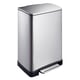 EKO E-Cube pedaalemmer | mat RVS | 40 liter | EK240NA0224