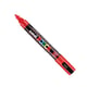 POSCA PC-5M verfmarker | rood | ronde punt | 1,8 - 2,5 mm | POSPC5MR