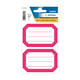 Herma 5712 boeketiketten | 82 x 55 mm | wit/rood | 12 etiketten | HER5712