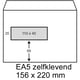 Raadhuis dienstenvelop | gegomd | EA5 | venster links | 156mm x 220mm | 500 stuks | RAARD-209036