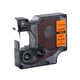 Afbeelding van DYMO S0718490 / 18435 IND Rhino tape vinyl zwart op oranje 12mm (huismerk)