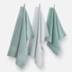 Afbeelding van Walra Doekenset | Set 3 stuks | Jade en Wit