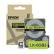 Afbeelding van Epson LK-6GBJ matte tape zwart op groen 24 mm (origineel)