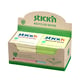 Afbeelding van Stick'n memoblokken recycled | 76 x 76 mm | assorti pastelkleuren | 12 stuks
