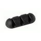 Durable 5039-37 Cavoline clip 3 | kabelhouder | kunststof | grafiet | 2 stuks | DUR5039-37