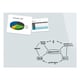 Afbeelding van Sigel SI-B1400 magnetisch glasbord | magnetisch | veiligheidsglas | wit