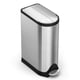 Simplehuman Code L pedaalemmer (18 liter, zilver) | SI699NA1027