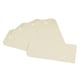 Raadhuis labels met ophangoog | papier | niet-klevend | chamois | 250 stuks | RAARD-351161