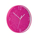 Leitz 9015 WOW wandklok | kunststof | roze | 29 cm | LEI90150023