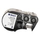 Afbeelding van Brady M4C-375-498 vinylweefsel labels zwart op wit | 9,53 mm x 6,1 m (origineel)