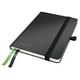 Afbeelding van Leitz 4480 complete schrijfblok | A6 | gelinieerd | zwart | 96gr. | 80 vel