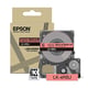 Afbeelding van Epson LK-4RBJ matte tape zwart op rood 12 mm (origineel)
