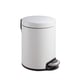 EKO Serene vuilnisbak | staal/aluminium | wit | 5 liter | EKO31712397