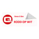 Afbeelding van Brother TZe-222 tape rood op wit 9mm x 8m (huismerk)