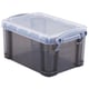 Really Useful Box opbergdoos | polypropyleen | transparant smoked | 0.7 liter | UB07SMK