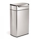 Simplehuman afvalbak met touch-bar | Code M | zilver | 40 liter | SI699NA5583
