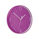Leitz 9015 WOW wandklok | kunststof | paars | 29 cm | LEI90150062