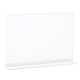 Deflecto DE47701 folderhouder staand | A4 | polystyreen | transparant | T-voet | DE47701