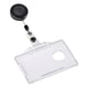 Afbeelding van Europel 121288 naambadge open met afrolmechanisme | 85 x 54 mm | 10 stuks