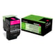 Afbeelding van Lexmark 80C2HM0 nr. 802HM toner cartridge magenta hoge capaciteit (origineel)
