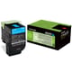 Afbeelding van Lexmark 80C2XC0 nr. 802XC toner cartridge cyaan extra hoge capaciteit (origineel)