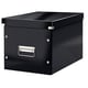 Afbeelding van Leitz 6108 grote opbergdoos | PP gelamineerd hardboard | zwart