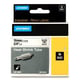 Afbeelding van DYMO S0718330 / 18057 IND Rhino tape krimpkous zwart op wit 19mm (origineel)