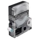 Afbeelding van Epson LC-4SBE9 tape zwart op mat zilver 12 mm (9m)