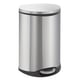 EKO Recycle Shell Bin duo pedaalemmer | metaal | mat RVS | 2 x 22 liter | EK240NA0293