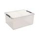 Sunware Q-line opbergdoos | transparant | 120 liter | SUN83300609