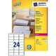 Avery Zweckform L7159-40 adresetiketten | quickpeel | 63,5 mm x 33,9 mm | 960 etiketten | AVEL7159-40