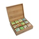 Pickwick Professional Theekist | bamboe | 12 vakjes | inclusief 12 smaken thee | PIC4057668
