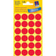 Avery zweckform 3004 markeringspunten | 18 mm | rood | 96 etiketten | AVE3004