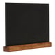 Afbeelding van Europel 356267 krijtbord | tafelmodel | A4 | natuurlijke afwerking