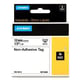 Afbeelding van DYMO S0718380 / 18113 IND Rhino tape niet-klevend zwart op wit 12mm (origineel)