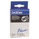 Afbeelding van Brother TC-395 tape wit op zwart 9mm x 7,7m (origineel)
