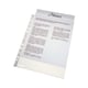 Esselte 16690 showtas | transparant generfd | A4 | 11-gaats | 38 micron | 100 stuks | ESS16690