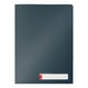 Leitz 47160089 Cosy Privacy zichtmap met tabbladen | A4 | fluweel grijs | tot 40 vel | LEI47160089