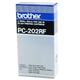 Afbeelding van Brother PC-202RF donorrol zwart 2 stuks (origineel)
